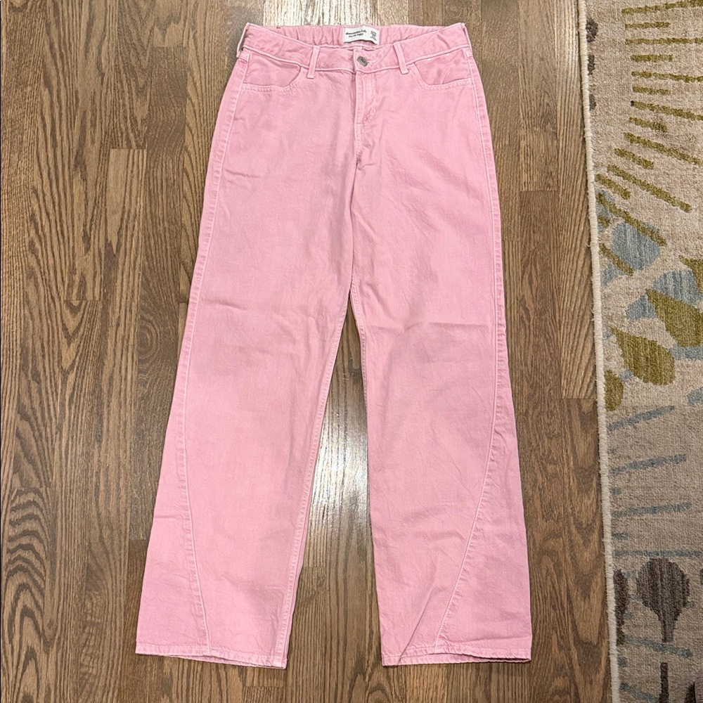 Pink Girls Jeans